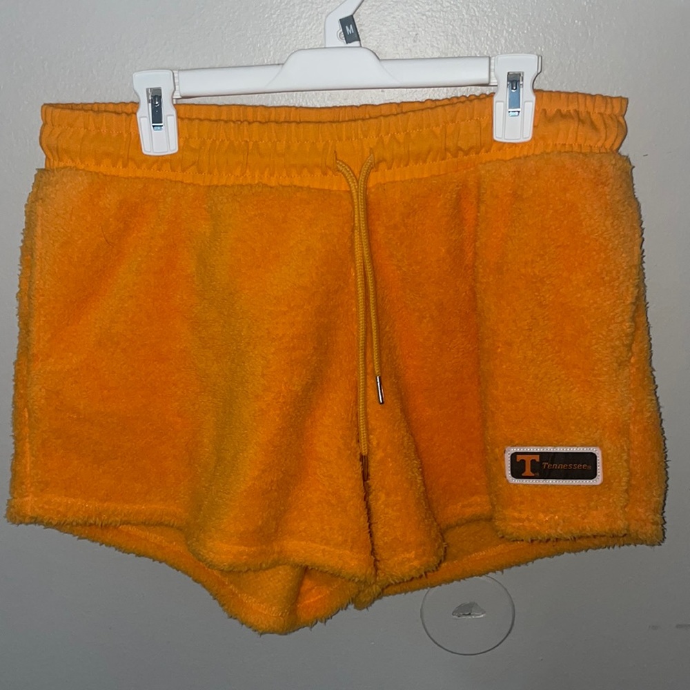 fuzzy tennessee vols sleep shorts